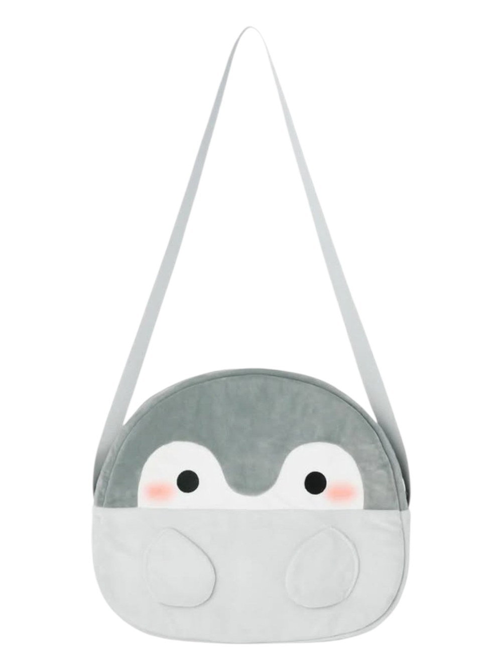 Koupen Chan Penguin Soft Greay Crossbody Bag Limited